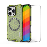 ENKAY Apple iPhone Honeycomb MagSafe Shockproof Phone Case