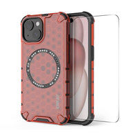 ENKAY Apple iPhone Honeycomb MagSafe Shockproof Phone Case